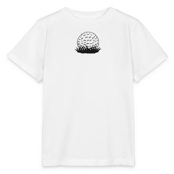 Golfball - Stanley/Stella Kinder T-Shirt MINI CREATOR  - Weiß - Vorne - Maike (125cm)