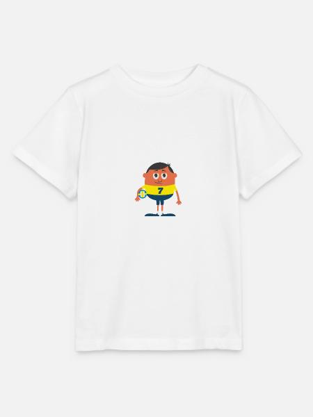 Ballsport - Stanley/Stella Kinder T-Shirt MINI CREATOR  - Weiß