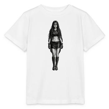 Krieger - Stanley/Stella Kinder T-Shirt MINI CREATOR  - Weiß - Vorne - Maike (125cm)