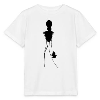 Braut - Stanley/Stella Kinder T-Shirt MINI CREATOR  - Weiß - Vorne - Maike (125cm)