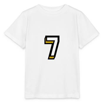 7. BIRTHDAY. HAPPY BIRTHDAY - Stanley/Stella MINI CREATOR Kids’ T-Shirt - white - Front - Maike (125cm)