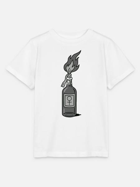 Feminismus - Stanley/Stella Kinder T-Shirt MINI CREATOR - Weiß
