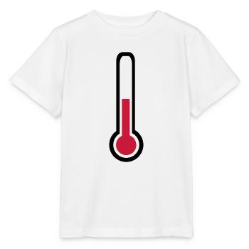 Thermometer - Stanley/Stella Kinder T-Shirt MINI CREATOR  - Weiß - Vorne - Maike (125cm)