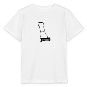 Lawn mower reel mower - Stanley/Stella MINI CREATOR Kids’ T-Shirt - white - Front - Maike (125cm)