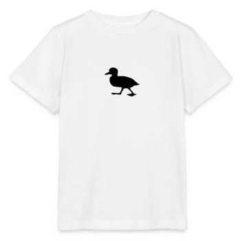 Duck, chick 3 (super cheap!) - T-shirt bio MINI CREATOR Stanley/Stella Enfant - blanc - Devant - Maike (125cm)