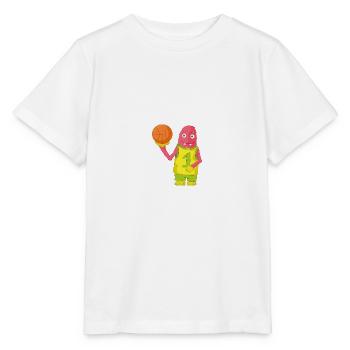 Ballsport - Stanley/Stella Kinder T-Shirt MINI CREATOR  - Weiß - Vorne - Maike (125cm)