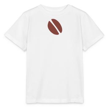 Kaffeebohne - Stanley/Stella Kinder T-Shirt MINI CREATOR  - Weiß - Vorne - Maike (125cm)