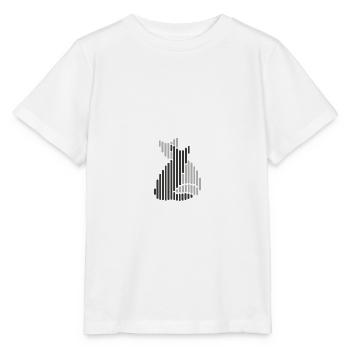 Cats cuddling - Stanley/Stella MINI CREATOR Kids’ T-Shirt - white - Front - Maike (125cm)