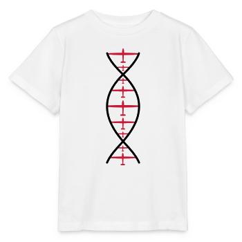 dna segelflieger glider - Stanley/Stella Kinder T-Shirt MINI CREATOR  - Weiß - Vorne - Maike (125cm)