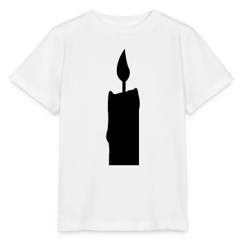 kerze - Stanley/Stella Kinder T-Shirt MINI CREATOR  - Weiß - Vorne - Maike (125cm)