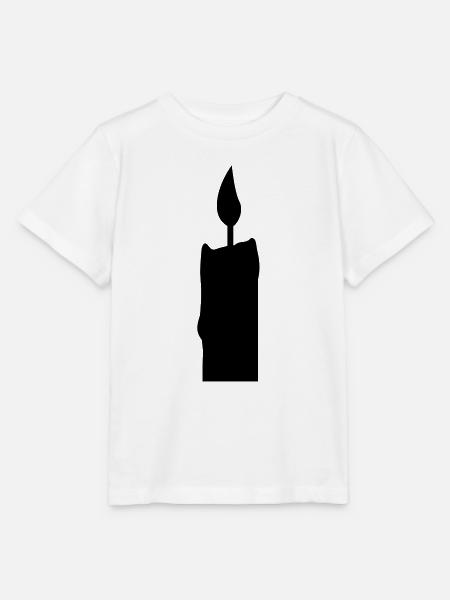 kerze - Stanley/Stella Kinder T-Shirt MINI CREATOR  - Weiß