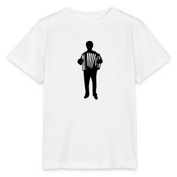 Accordéon - T-shirt bio MINI CREATOR Stanley/Stella Enfant - blanc - Devant - Maike (125cm)