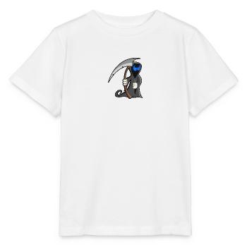 cartoon la faucheuse - T-shirt bio MINI CREATOR Stanley/Stella Enfant - blanc - Devant - Maike (125cm)