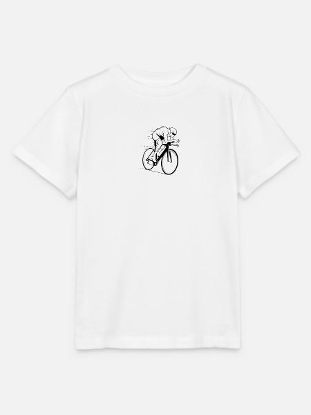 Radfahrer - Stanley/Stella Kinder T-Shirt MINI CREATOR - Weiß