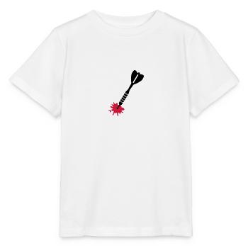 Jeu de fléchettes - T-shirt bio MINI CREATOR Stanley/Stella Enfant - blanc - Devant - Maike (125cm)