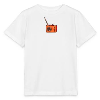radio - Stanley/Stella Kinder T-Shirt MINI CREATOR  - Weiß - Vorne - Maike (125cm)