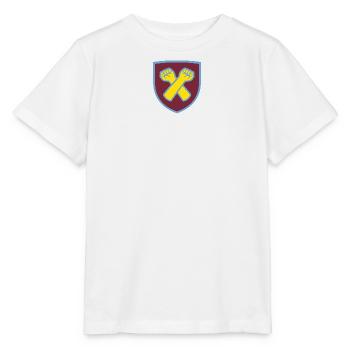 Kreuzhammer Hämmer grüßen gekreuzte Arme Eisen - Stanley/Stella Kinder T-Shirt MINI CREATOR  - Weiß - Vorne - Maike (125cm)