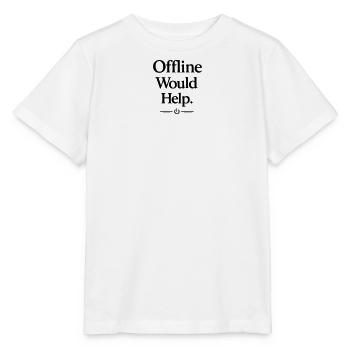 Offline Would Help - Stanley/Stella MINI CREATOR Kids’ T-Shirt - white - Front - Maike (125cm)