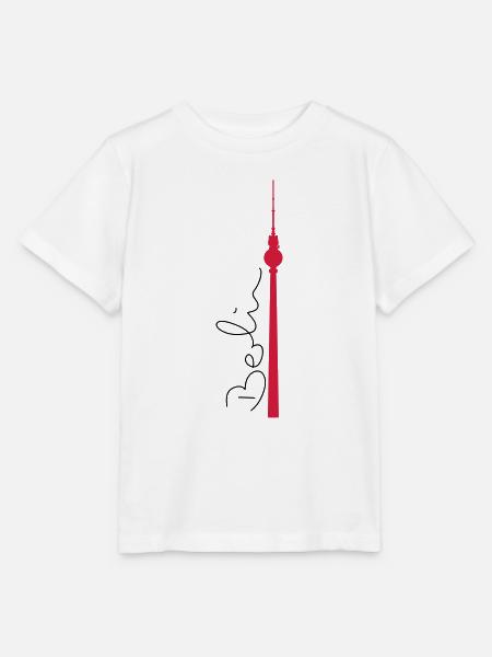 Berlin Fernsehturm - Stanley/Stella Kinder T-Shirt MINI CREATOR  - Weiß