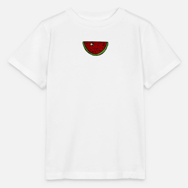 Pastèque vivante - T-shirt bio MINI CREATOR Stanley/Stella Enfant - blanc