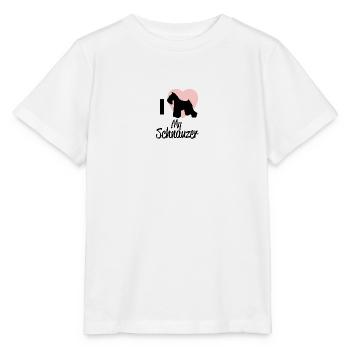 moustache - T-shirt bio MINI CREATOR Stanley/Stella Enfant - blanc - Devant - Maike (125cm)