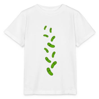 Cucumber Comic - Stanley/Stella MINI CREATOR Kids’ T-Shirt - white - Front - Maike (125cm)