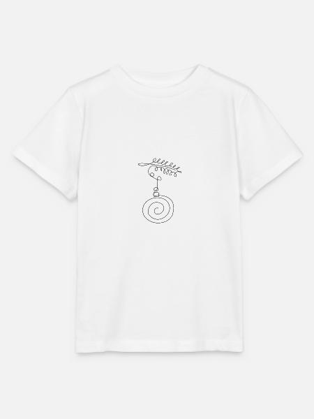 Christbaumkugel Lineart - Stanley/Stella Kinder T-Shirt MINI CREATOR  - Weiß