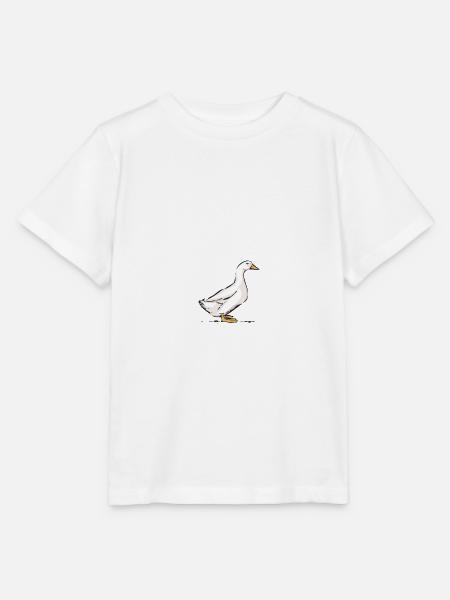 Gans - Stanley/Stella Kinder T-Shirt MINI CREATOR - Weiß