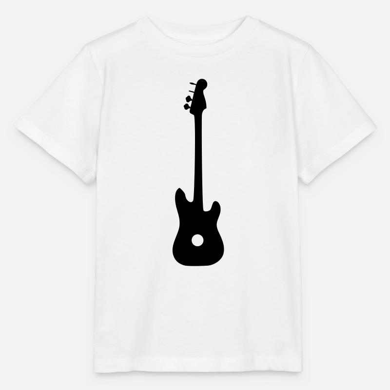 guitare - T-shirt bio MINI CREATOR Stanley/Stella Enfant - blanc