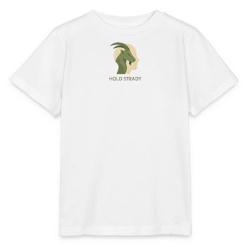 Hold Steady - Stanley/Stella Kinder T-Shirt MINI CREATOR  - Weiß - Vorne - Maike (125cm)