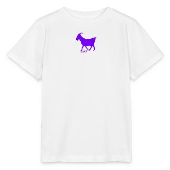 G.O.A.T. Goat Purple - Stanley/Stella MINI CREATOR Kids’ T-Shirt - white - Front - Maike (125cm)