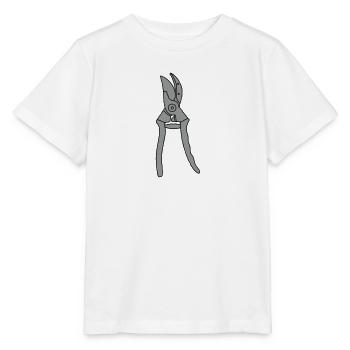 Gartenschere 2 - Stanley/Stella Kinder T-Shirt MINI CREATOR  - Weiß - Vorne - Maike (125cm)
