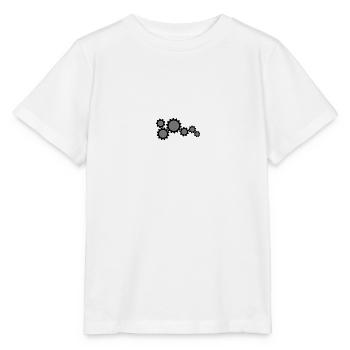 Zahnrader, Getriebe - Stanley/Stella Kinder T-Shirt MINI CREATOR  - Weiß - Vorne - Maike (125cm)