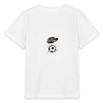 Sports de football de rue - T-shirt bio MINI CREATOR Stanley/Stella Enfant - blanc - Devant - Maike (125cm)