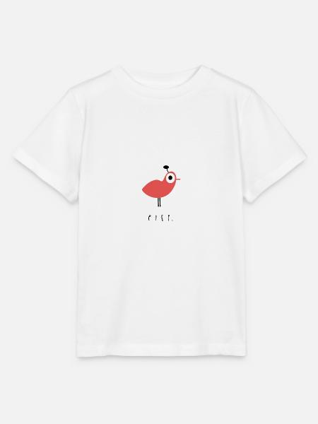 Vogel - Stanley/Stella Kinder T-Shirt MINI CREATOR - Weiß