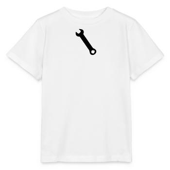Wrench Silhoue - Stanley/Stella MINI CREATOR Kids’ T-Shirt - white - Front - Maike (125cm)