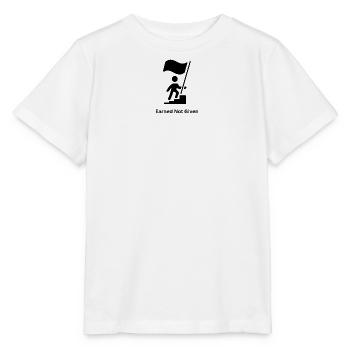 Earned Not Given – Mindset Motivation - Stanley/Stella Kinder T-Shirt MINI CREATOR  - Weiß - Vorne - Maike (125cm)