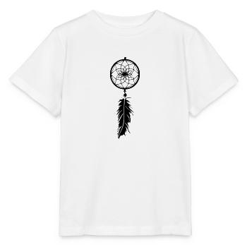 Traumfänger - Stanley/Stella Kinder T-Shirt MINI CREATOR  - Weiß - Vorne - Maike (125cm)