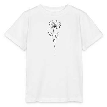 Timeless flower - Stanley/Stella MINI CREATOR Kids’ T-Shirt - white - Front - Maike (125cm)