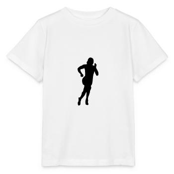 Running, runner - Stanley/Stella MINI CREATOR Kids’ T-Shirt - white - Front - Maike (125cm)