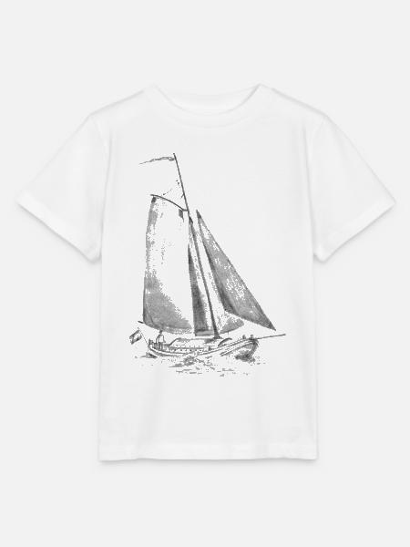 Lemsteraake auf Kurs - Stanley/Stella Kinder T-Shirt MINI CREATOR - Weiß