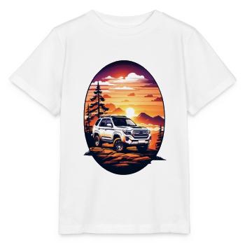Véhicule hors route - T-shirt bio MINI CREATOR Stanley/Stella Enfant - blanc - Devant - Maike (125cm)