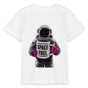 Carburant spatial - T-shirt bio MINI CREATOR Stanley/Stella Enfant - blanc - Devant - Maike (125cm)