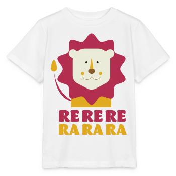 Re re re ra ra ra Gala Gala Cimbom bom - Stanley/Stella Kinder T-Shirt MINI CREATOR  - Weiß - Vorne - Maike (125cm)