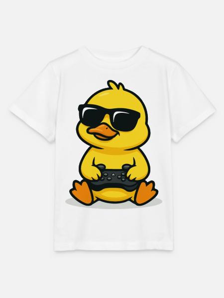 Gamer Chick - Stanley/Stella Kinder T-Shirt MINI CREATOR - Weiß