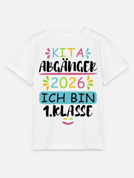 Kita Abgänger 2026 - Stanley/Stella Kinder T-Shirt MINI CREATOR  - Weiß
