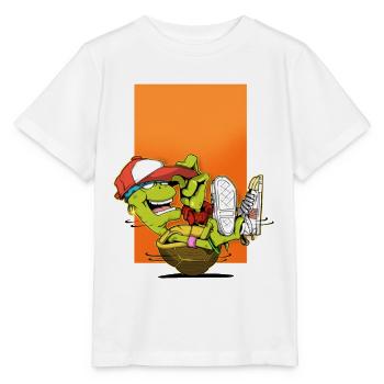 Breakdance B-Boy Streetdance Design Hip Hop Danse - T-shirt bio MINI CREATOR Stanley/Stella Enfant - blanc - Devant - Maike (125cm)