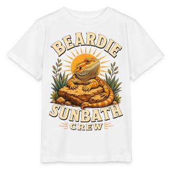 ÉQUIPE DE BAIN DE SOLEIL BARBE - T-shirt bio MINI CREATOR Stanley/Stella Enfant - blanc - Devant - Maike (125cm)