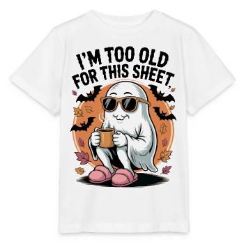 I ́M To Old For This Sheet - Stanley/Stella MINI CREATOR Kids’ T-Shirt - white - Front - Maike (125cm)