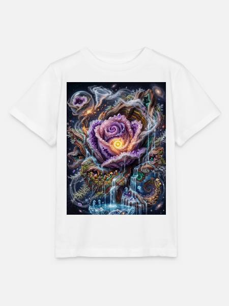 Crystal Rose - Stanley/Stella Kinder T-Shirt MINI CREATOR - Weiß